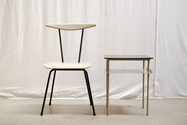 Dutch design jaren 50 stoel / Wim Rietveld voor Auping DE GELE ETALAGE