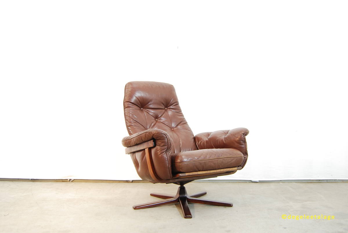 Echt niet Uitvoeren Recensent Vintage jaren 70 design fauteuil / Göte Möbel / Zweden | DE GELE ETALAGE
