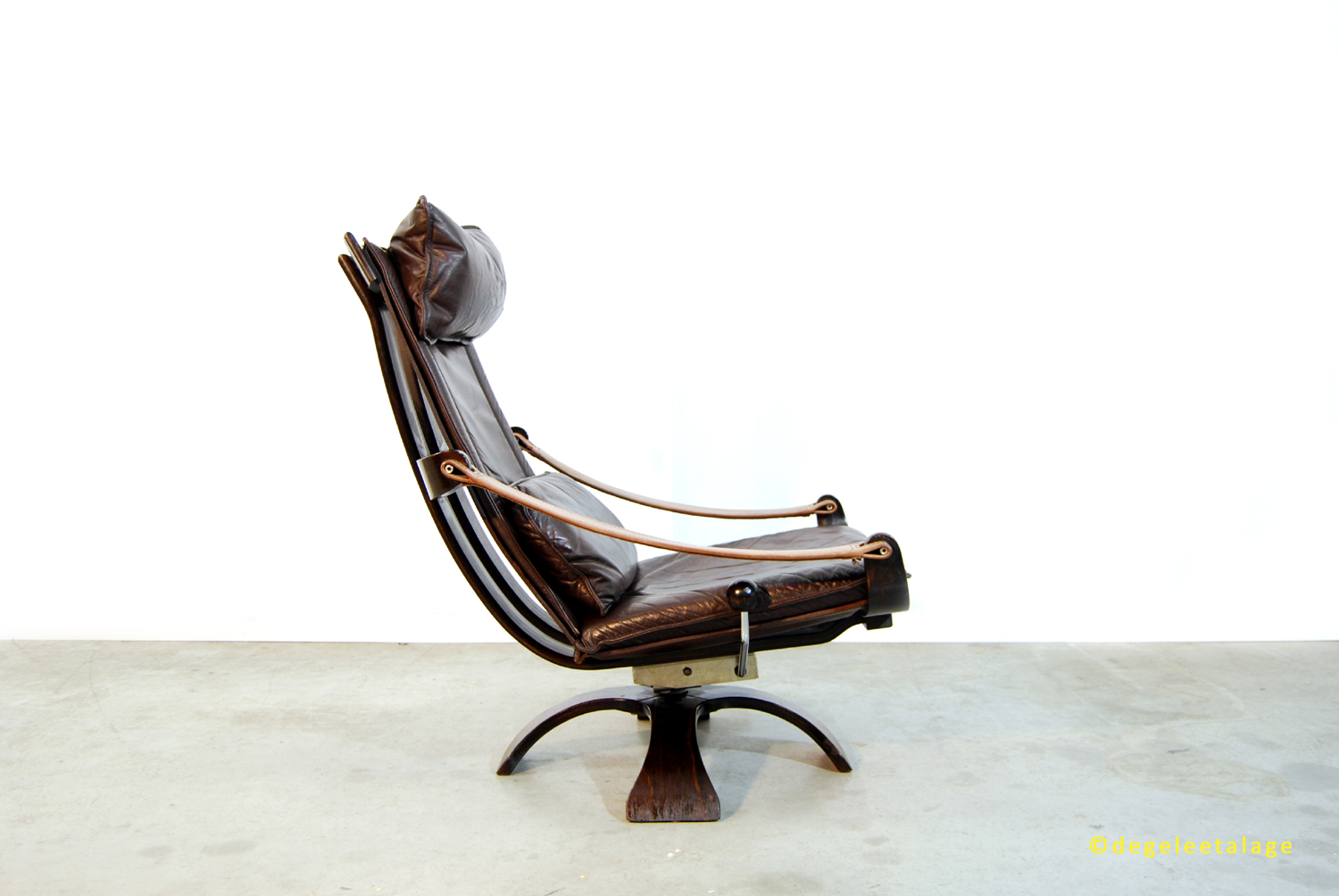 Hoorzitting opgroeien vaas Bijzondere Scandinavische jaren 70 vintage lounge design fauteuil / Nelo /  Zweden | DE GELE ETALAGE